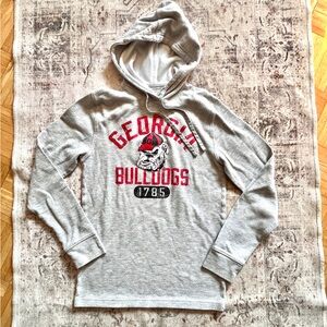 Champion Georgia Bulldogs Waffle Pullover Hoodie
